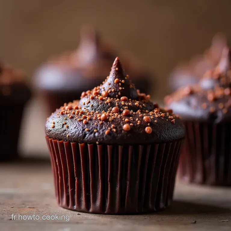 Cupcakes Tout Chocolat Sans Gluten Moelleux Garanti