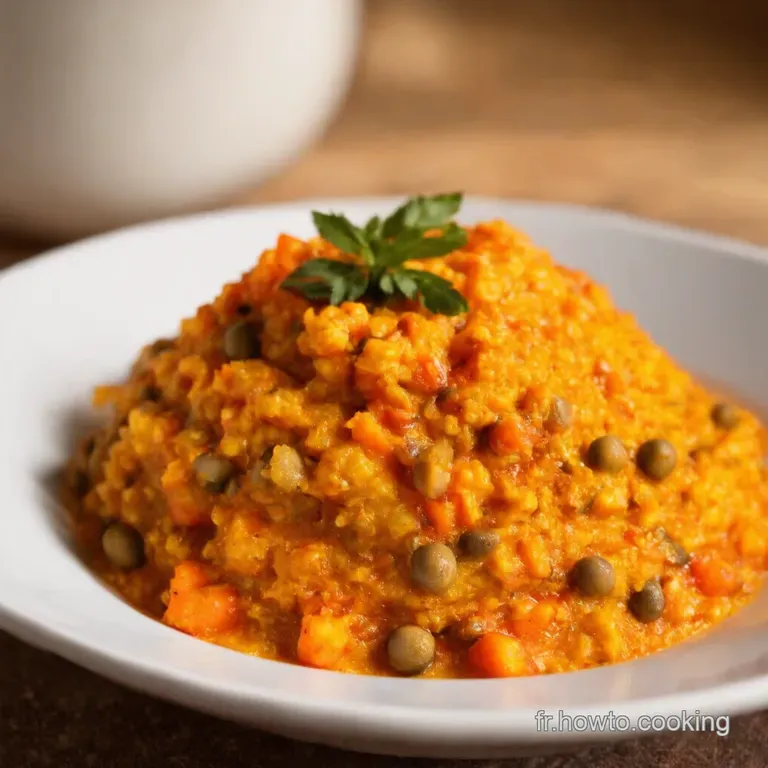 Dahl De Lentilles Corail Et Coco presentation