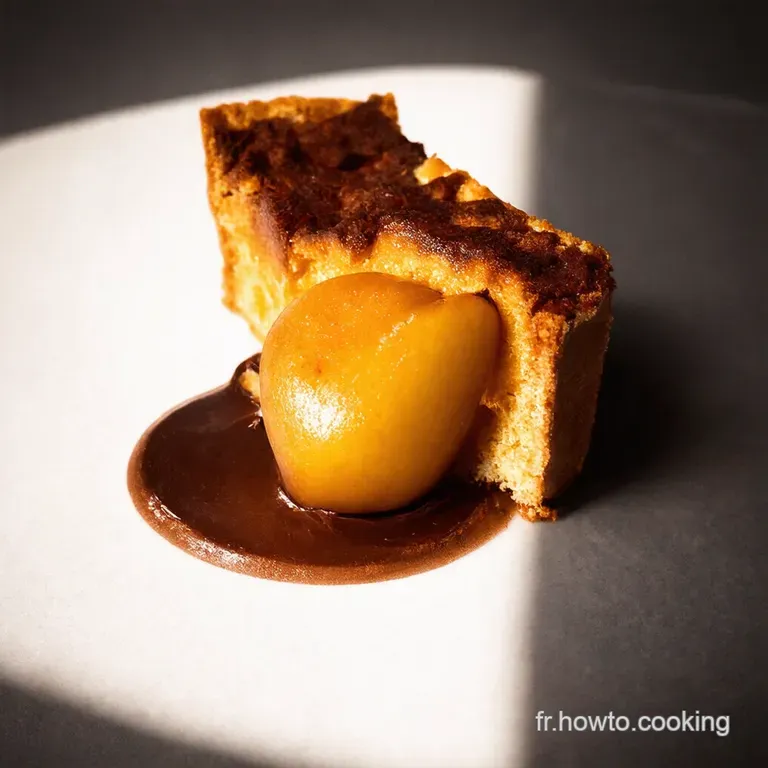 D&eacute;licieux Clafoutis aux Poires et Chocolat