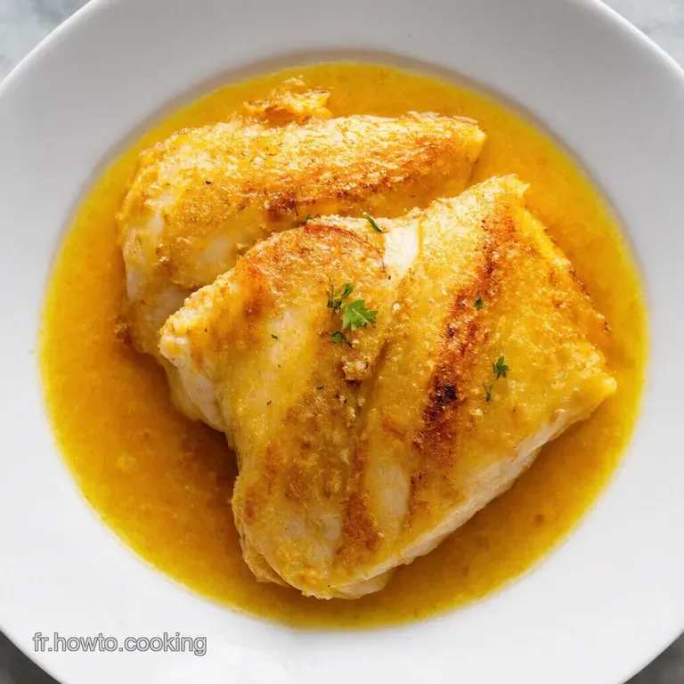 Dos de Cabillaud Fondant au Citron et Herbes Fra&icirc;ches