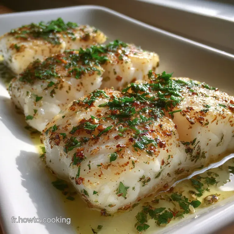 Dos de Cabillaud Recette : Fondant et D&eacute;licieux