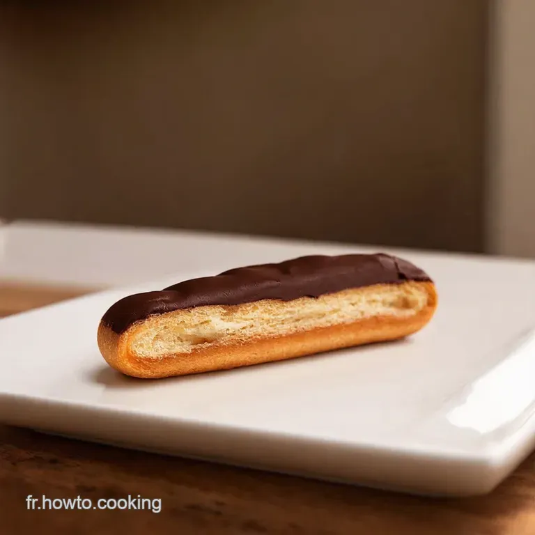 &Eacute;clairs Au Chocolat La Perfection Facile presentation
