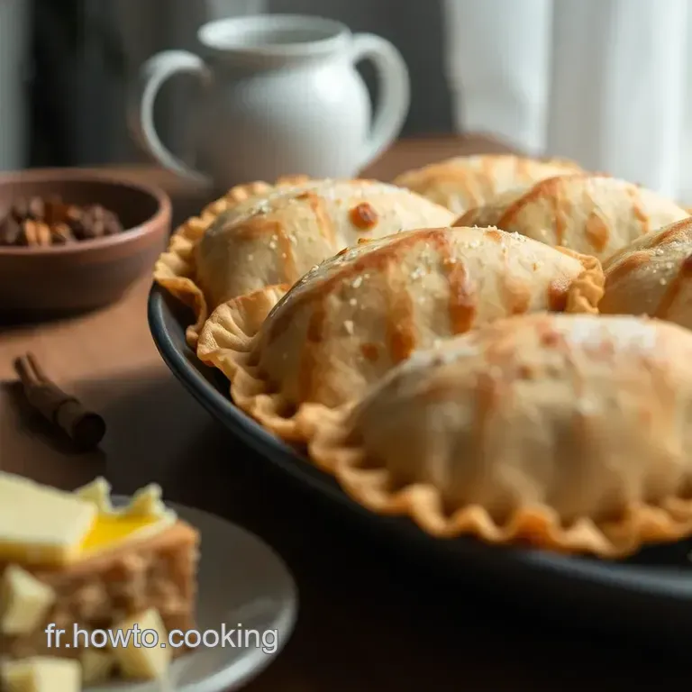 Empanadas Savoureuses Aux &Eacute;pices Et Au Fromage presentation