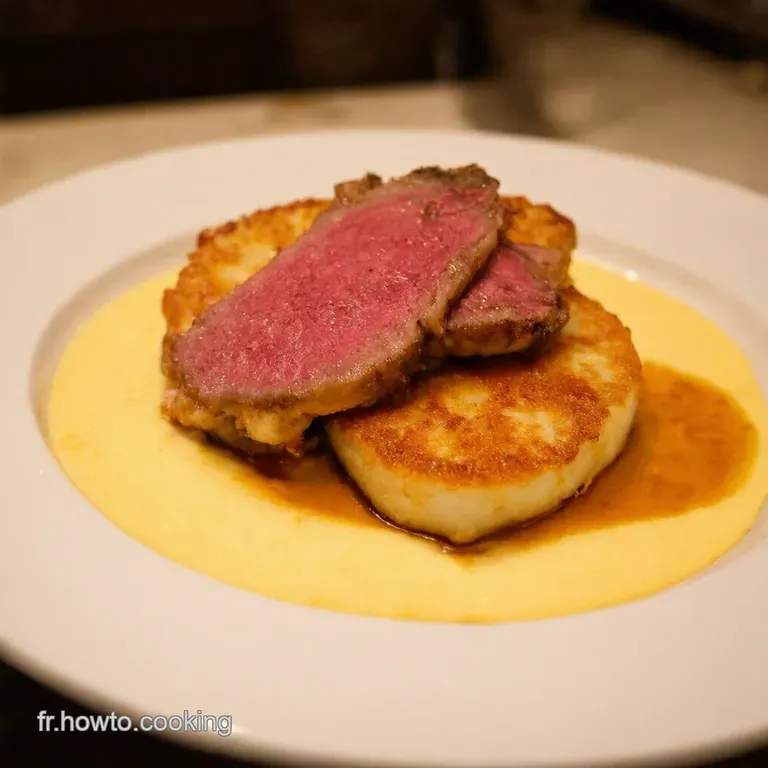 Escalopes de Veau à la Crème et aux Champignons presentation