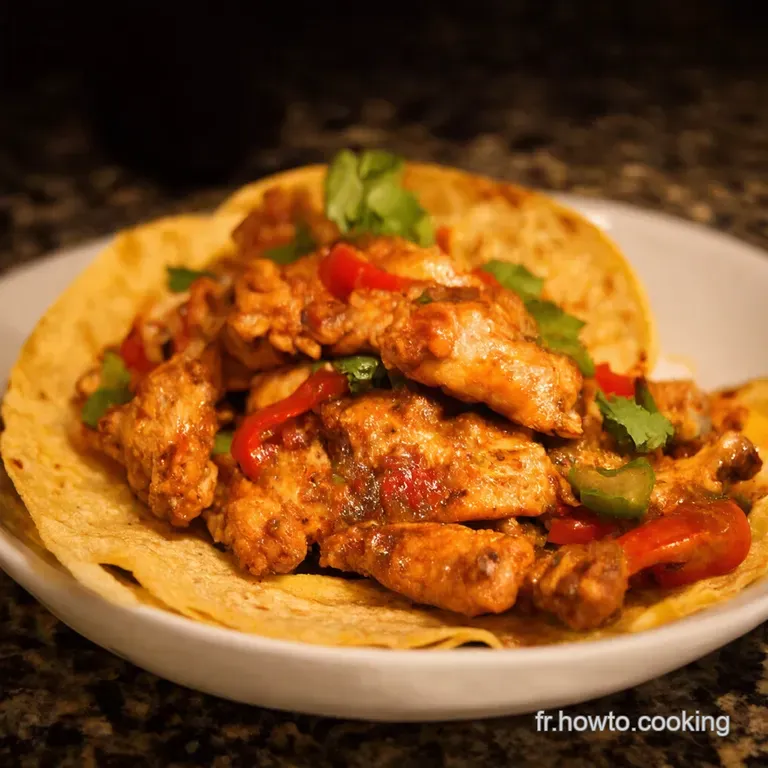 Fajitas De Poulet &Eacute;pic&eacute;es Un Festin Texmex Facile Et Gourmand presentation