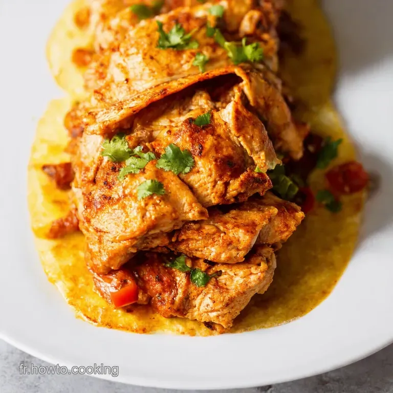 Fajitas de Poulet &Eacute;pic&eacute;es Un Festin TexMex Facile et Gourmand