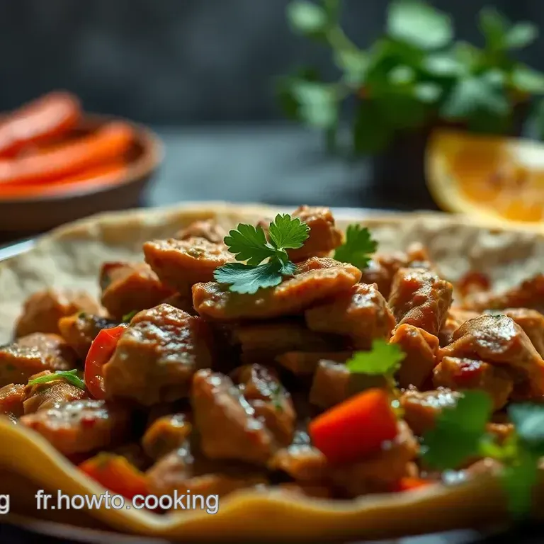 Fajitas &Eacute;pic&eacute;es au Poulet : Un Voyage au Mexique &agrave; Chaque Bouch&eacute;e