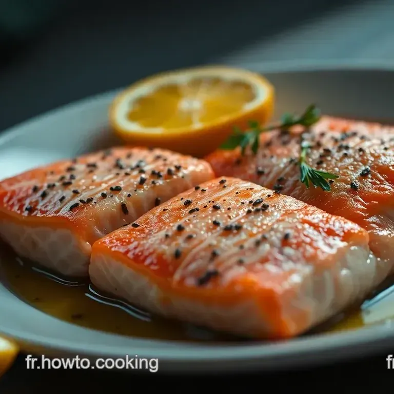 Filet de Saumon à l Aneth et au Citron