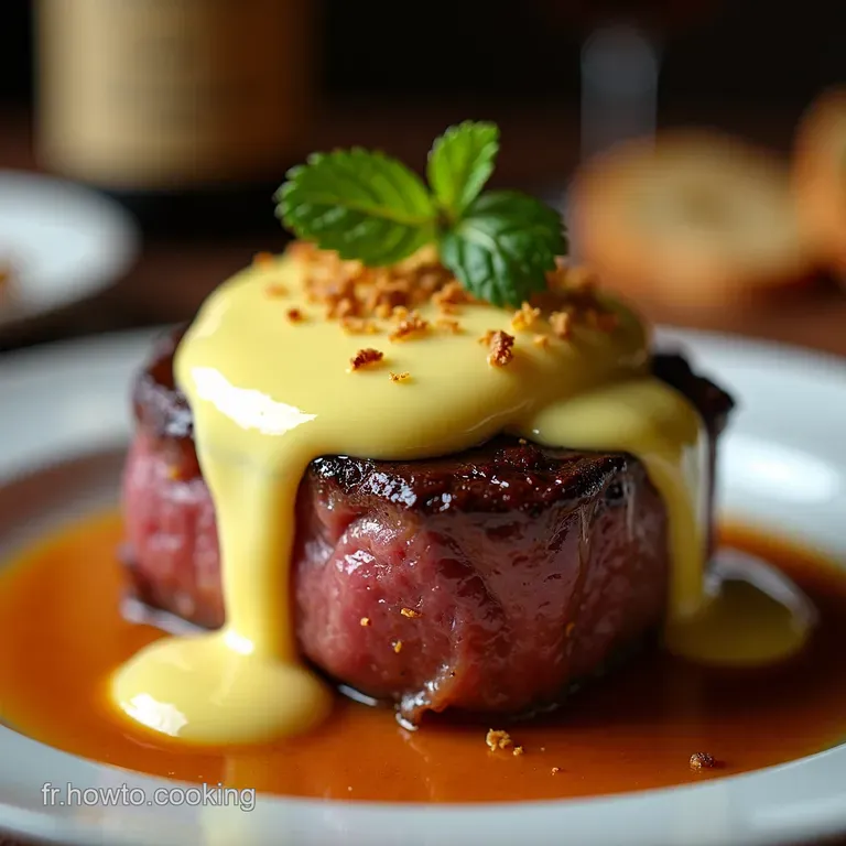 Filet Mignon Au Beurre Persill&eacute; the Perfect Panseared Steak presentation