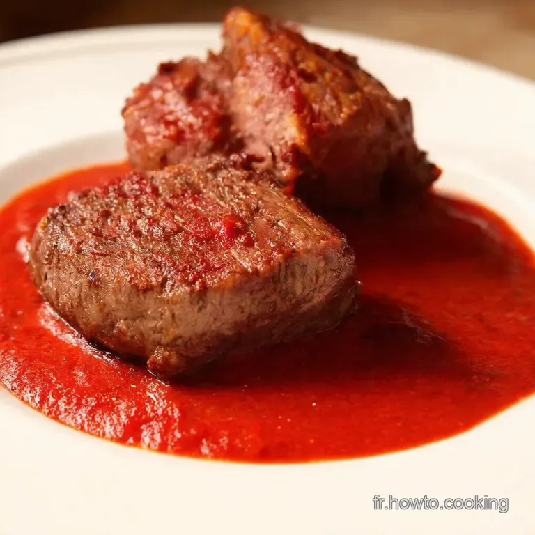 Filet Mignon Au Chorizo Croustillant Un D&icirc;ner Digne Dun Bistrot presentation