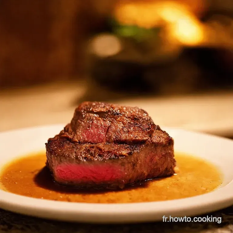 Filet Mignon De Porc Laqu&eacute; Au Miel Et Soja presentation