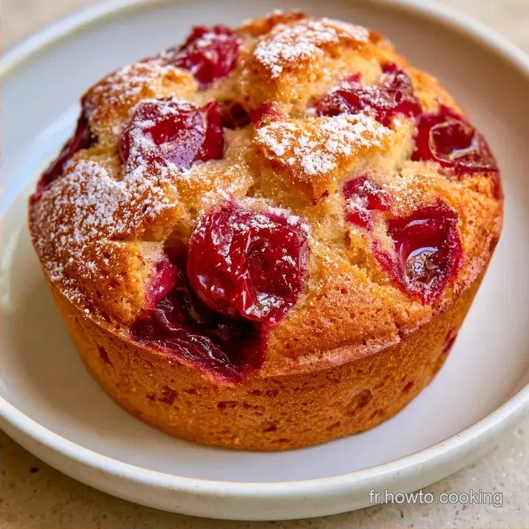Financier aux Cerises Maison au Beurre Noisette