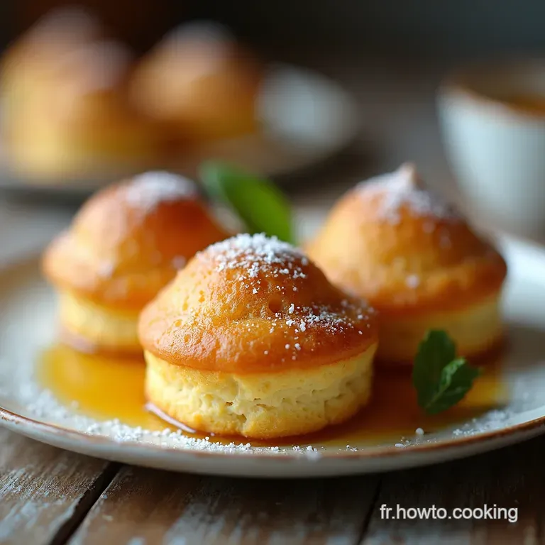 Financiers au Miel et Amandes Effilées
