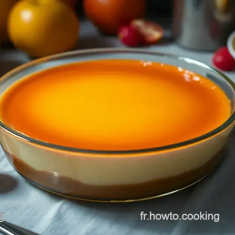 Flan au Citron Facile et Délice