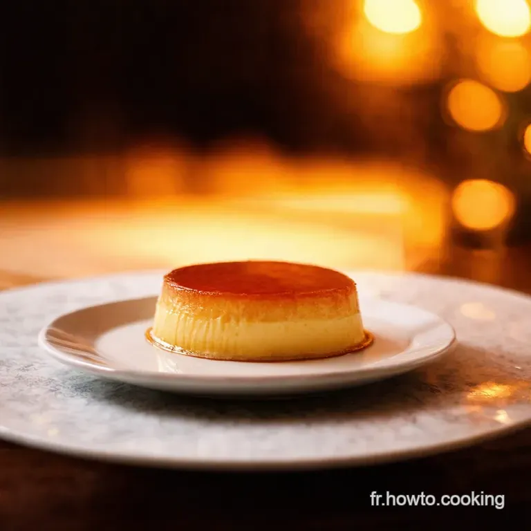 Flan Fruit&eacute; R&ecirc;ve D&eacute;t&eacute; Cr&egrave;me Et Abricots presentation