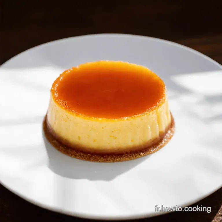 Flan Fruit&eacute; R&ecirc;ve d&Eacute;t&eacute; Cr&egrave;me et Abricots