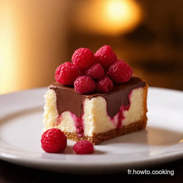 Fondant Chocolat Blanc Framboises Un Baiser Gourmand presentation