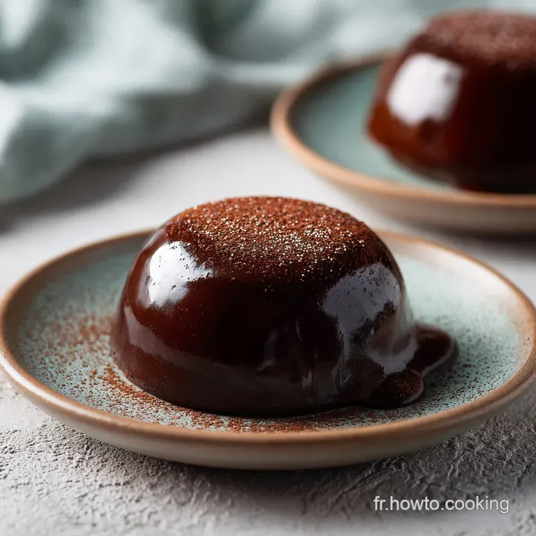 Fondant Corse Ch&acirc;taigne Chocolat : Texture Velout&eacute;e