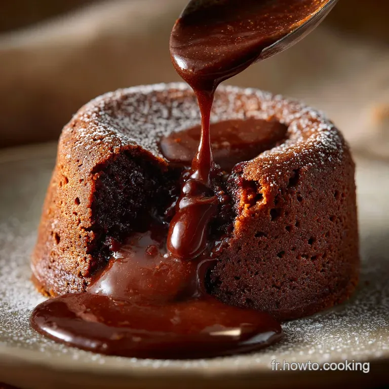 Fondants L&eacute;gers au Chocolat : La version a&eacute;rienne sans culpabilit&eacute;.