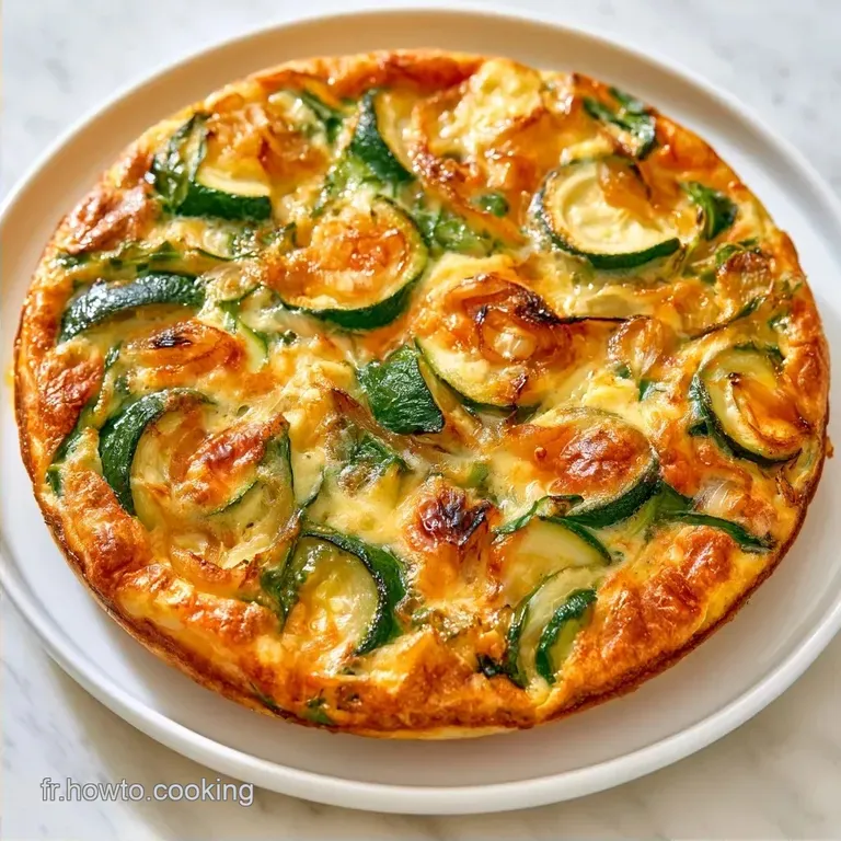 Frittata Aux Courgettes Fa&ccedil;on Laurent Mariotte