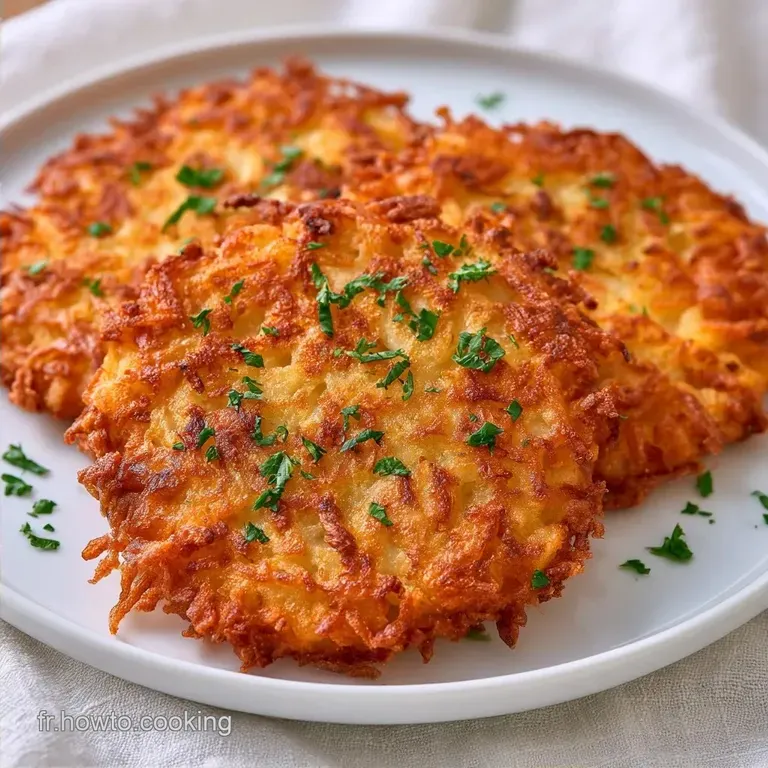 Galettes De Pommes De Terre: Ultra-Croustillantes