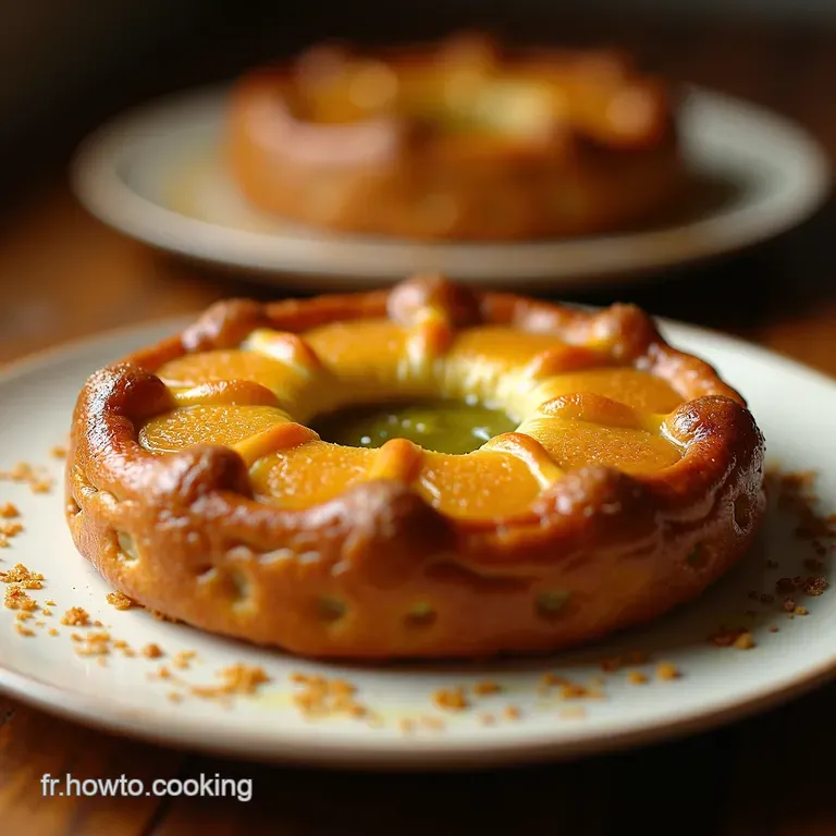 La Royale Pistache Galette des Rois Crémeuse et Parfumée presentation