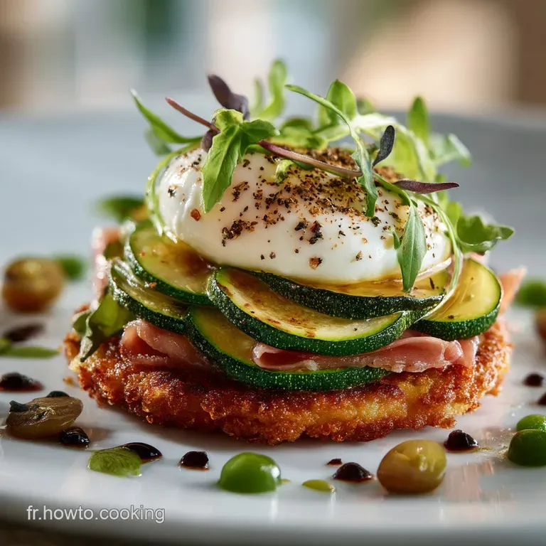 Galettes courgettes jambon et mozzarella le secret pour un cœur fondant