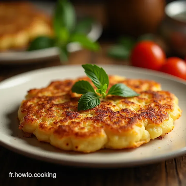 Les Rösti Modernes Galettes de Pommes de Terre Croustillantes et Sans Gluten presentation