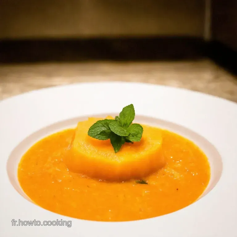 Gaspacho Rafra&icirc;chissant Au Melon Menthe presentation