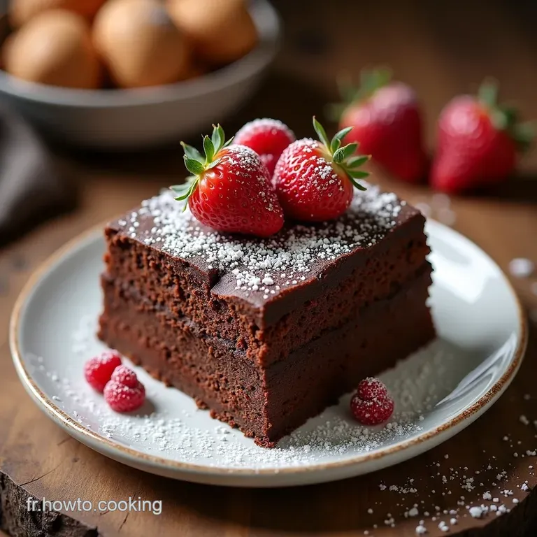 G&acirc;teau au Chocolat Ultra Fondant Le Bliss Chocolat&eacute; Absolu