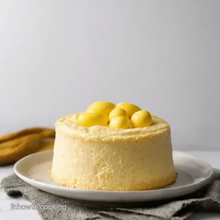 Gâteau Bavarois Nid de Pâques Mangue Passion