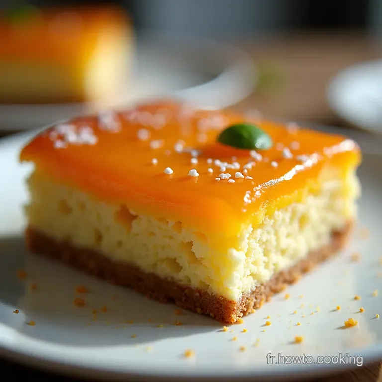 G&acirc;teau Soleil Orange Ma&iuml;s Sans Gluten