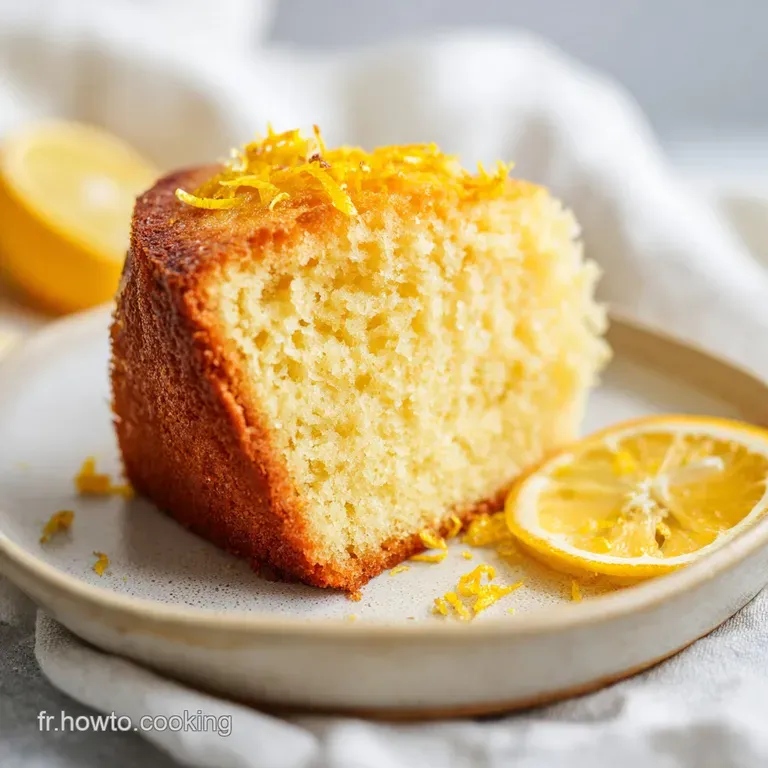 G&acirc;teau au Yaourt Extra Moelleux et Facile au Citron