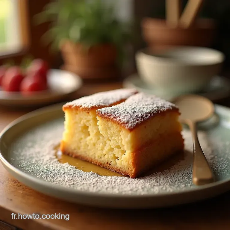 Le Gâteau au Yaourt Sans Gluten Moelleux Simple et Fidèle au Goût Authentique presentation