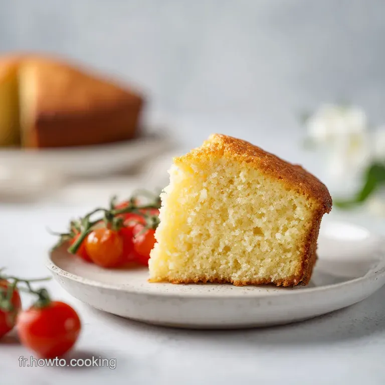 G&acirc;teau au Yaourt Vanille L&eacute;ger et Gonfl&eacute;