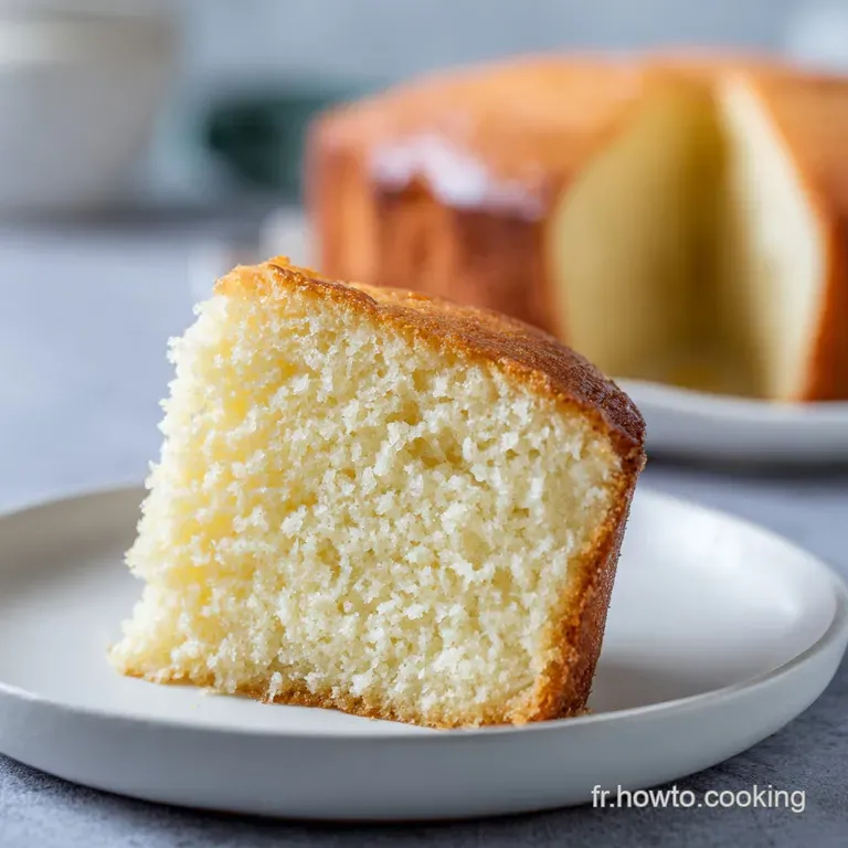 G&acirc;teau au Yaourt Moelleux &agrave; la Vanille