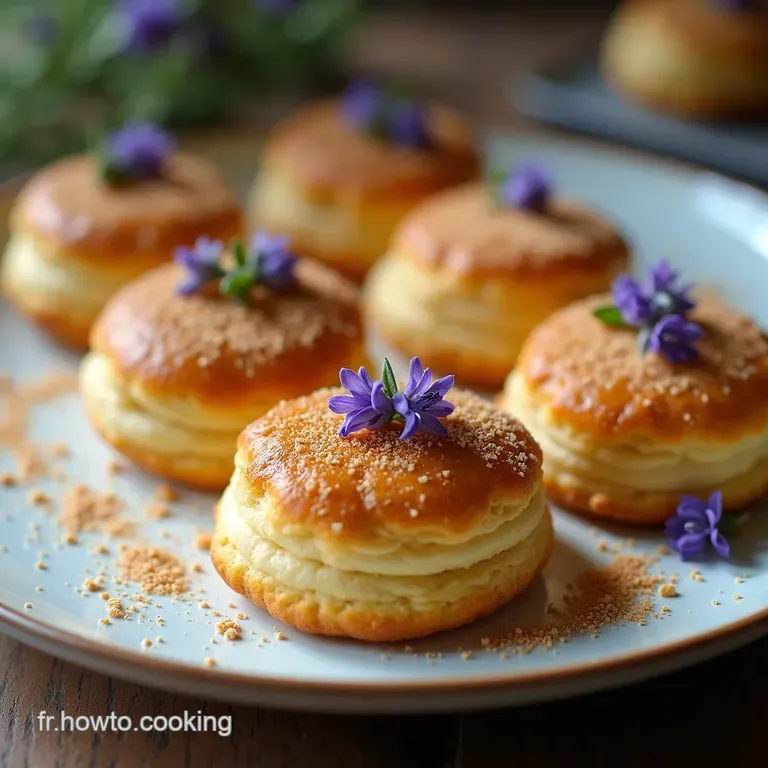 Recette de Gâteaux à la Lavande et aux Amandes Moelleux Provence