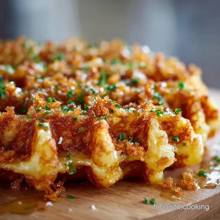 Gaufres aux Pommes de Terre et Gruyère LAlternative Rustique au Rösti