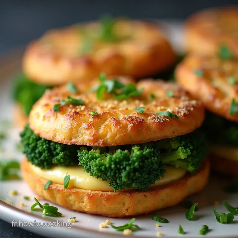 Les Gaufres Gourmandes au Brocoli et Cheddar Croustillant Vert et Moelleux &agrave; C&oelig;ur