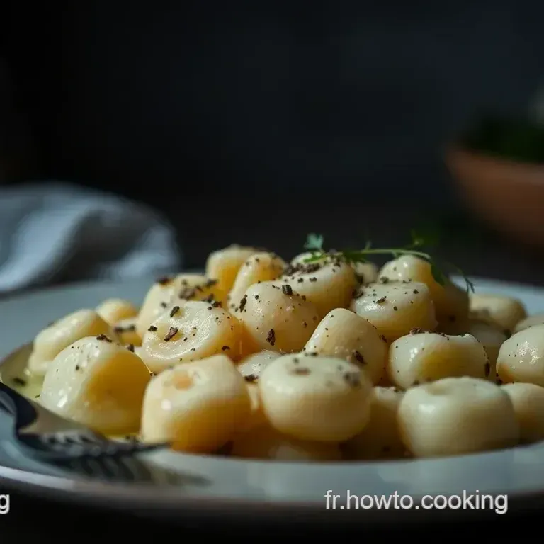 Gnocchi Maison Au Parfum de Truffe
