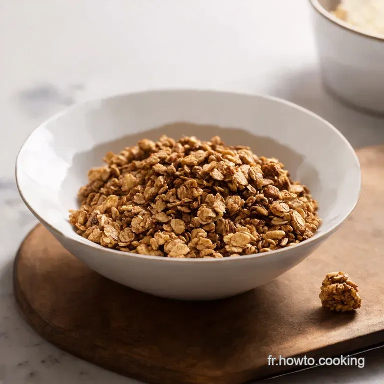 Granola Croustillant Maison LÉveil Gourmand