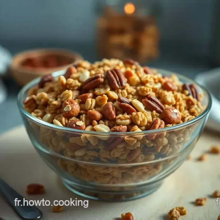Granola Maison Croquant et Nutritif