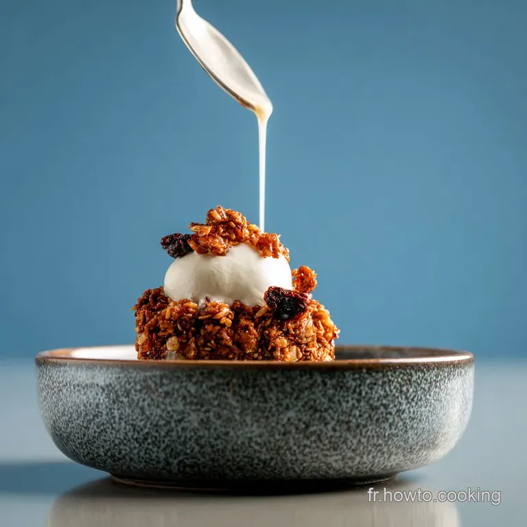 Granola Maison : Le Tr&eacute;sor Matinal Aux Flocons Davoine presentation