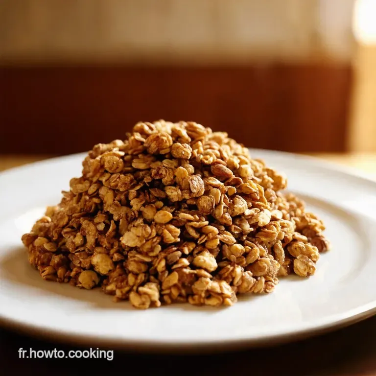 Granola Maison Le Secret du Petit Déjeuner Parfait presentation