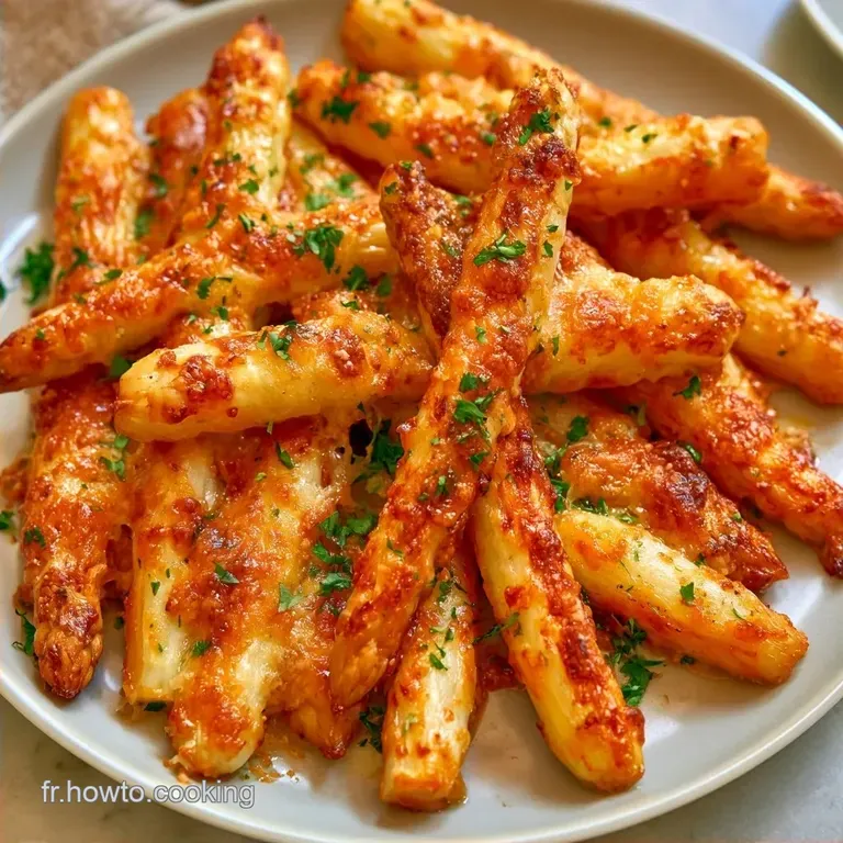 Gratin Asperges Parmesan au Citron