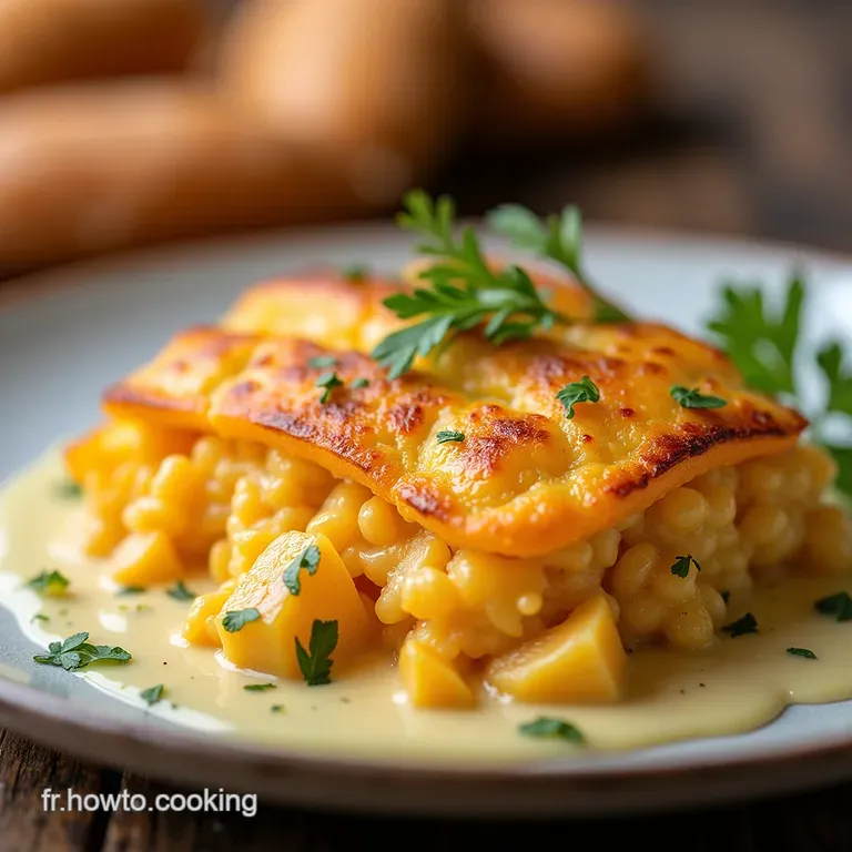 Gratin de Carottes Léger à la Muscade Facile et Crémeux
