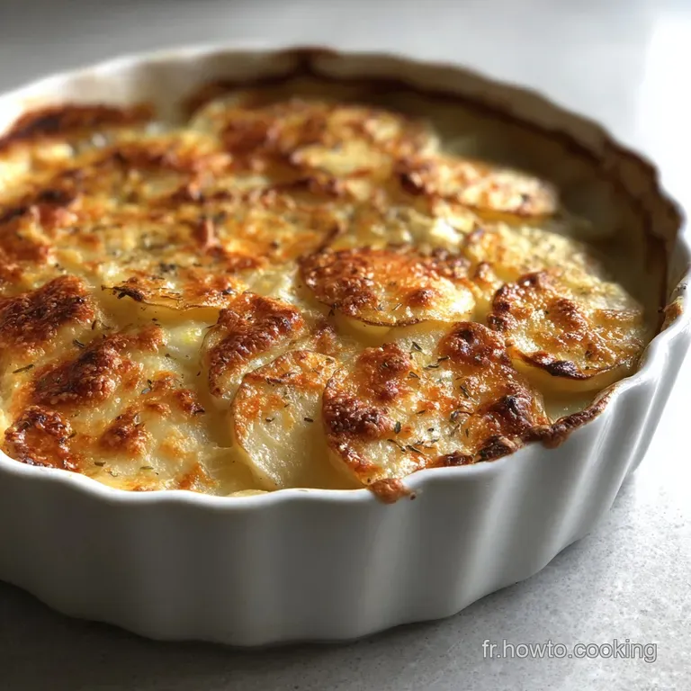 Recette Gratin Dauphinois Rapide et Cr&eacute;meux