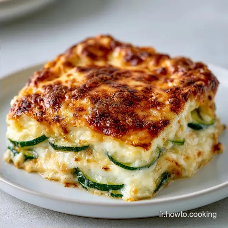Gratin De Courgettes Cr&eacute;meux