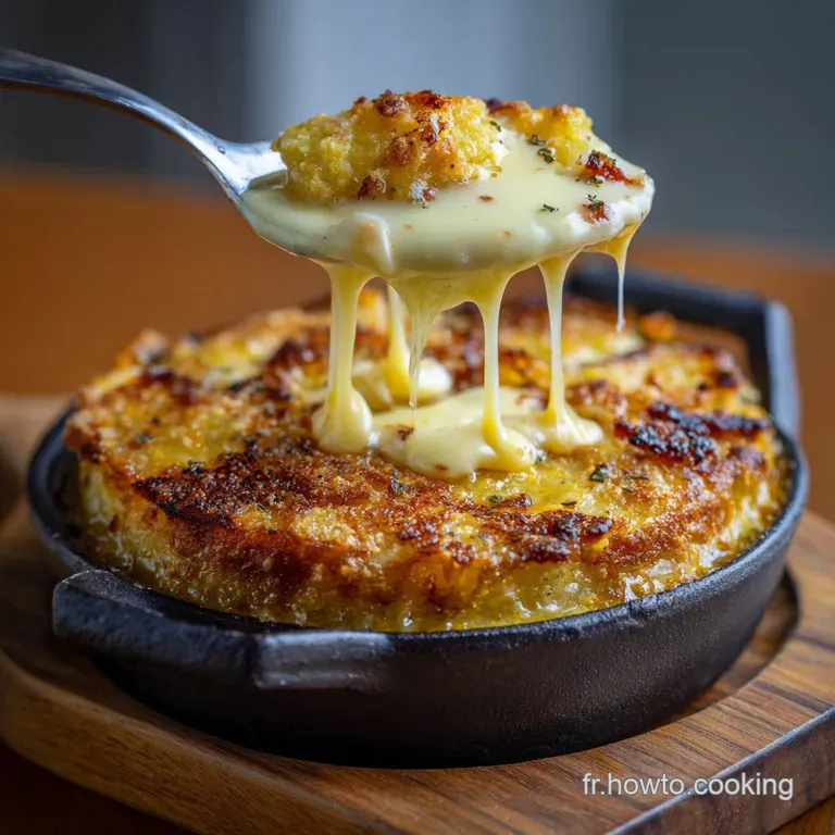Gratin De Pommes De Terre Fa&ccedil;on Croquemonsieur Lalliance Parfaite Jambonfromage presentation