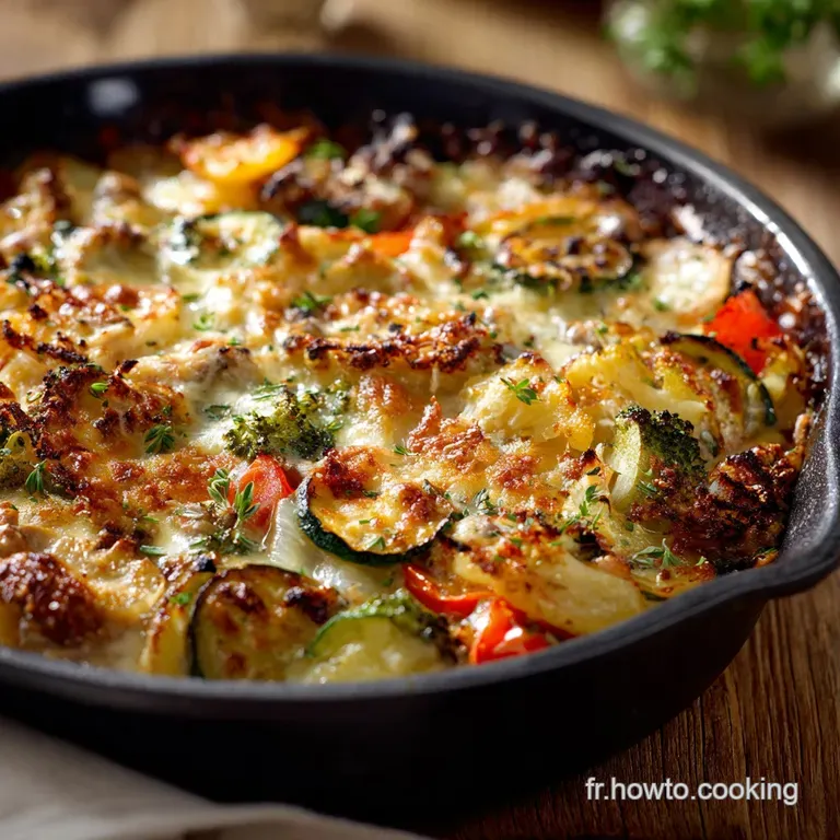 Gratin L&eacute;ger Aux L&eacute;gumes Et Au Thon La Recette Proven&ccedil;ale Facile presentation